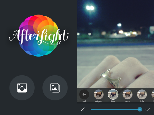 Aplicativos para celular - Afterlight