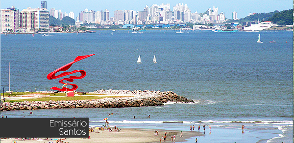 Emissário Submarino - Santos - Baixada Santista