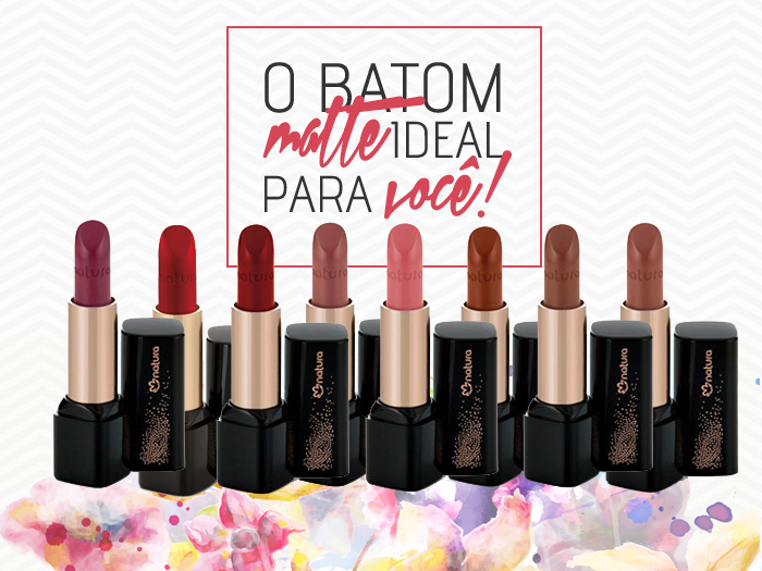 Batom matte da Natura Una