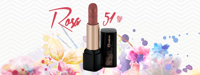 Batom matte rosa 51 da Natura Una