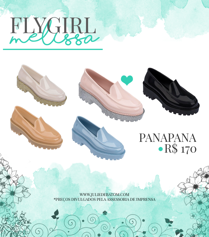 Coleção de inverno da Melissa: Flygirl Panapana