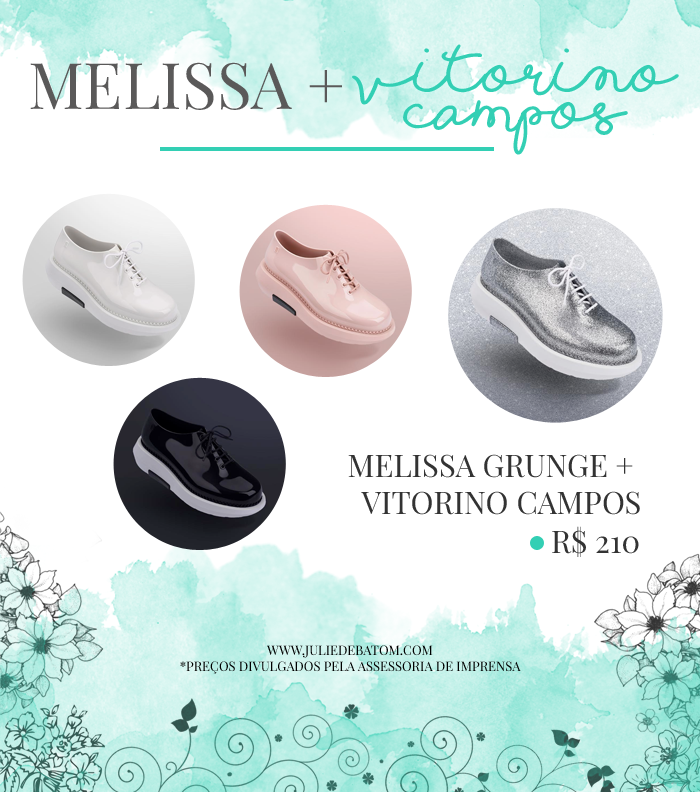 Coleção de inverno da Melissa: Melissa Grunge + Vitorino Campos